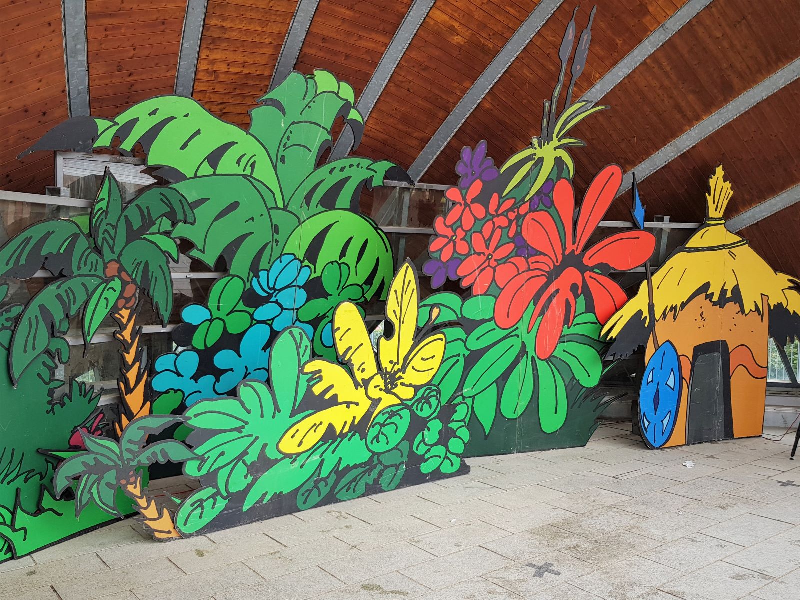 Bühnen Kulisse - Afrika