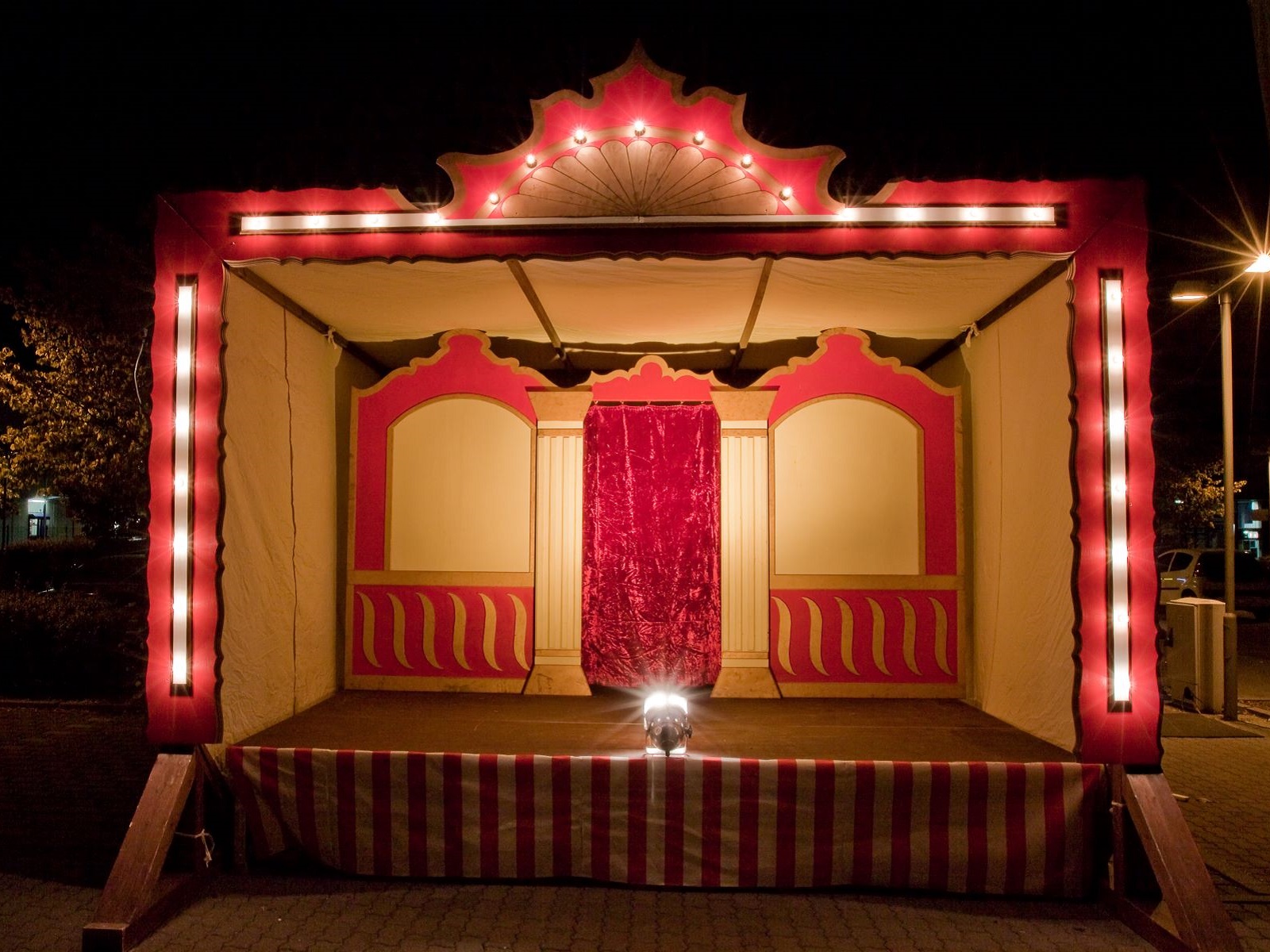 Nostalgie Bühne - Jahrmarktsbühne