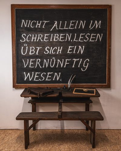 Nostalgie Schultafel