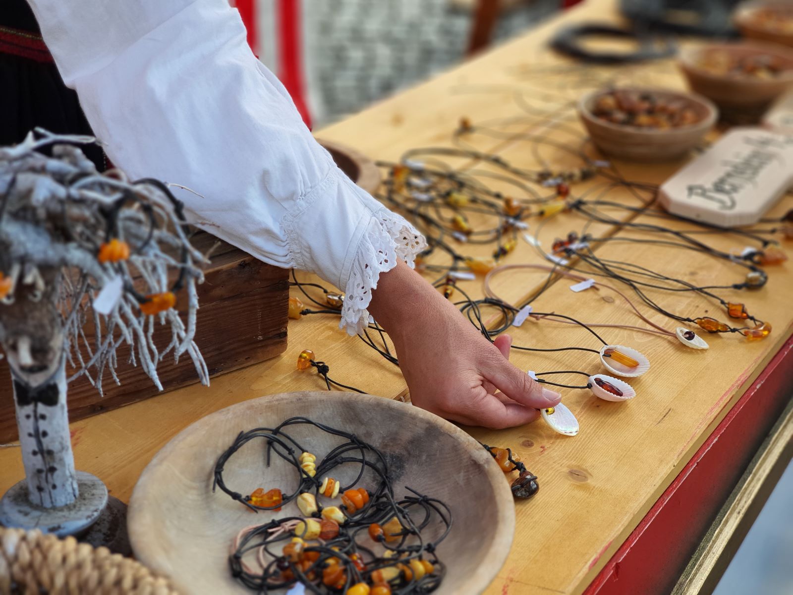 Historisches Handwerk - Bernsteinschleifen – Bild 5