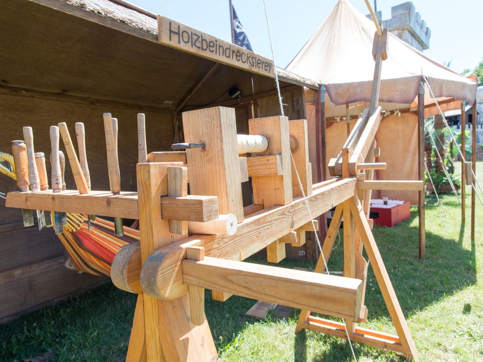 Historisches Handwerk - Drechseln