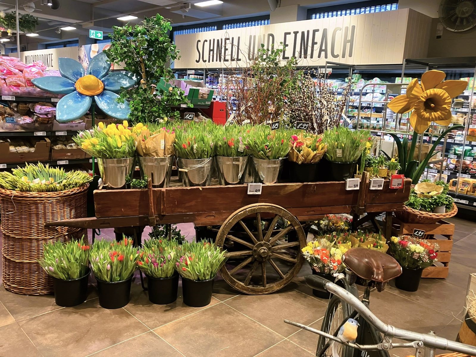 Holz Handkarren - Gemüsekarren ∗ No.1 – Bild 4