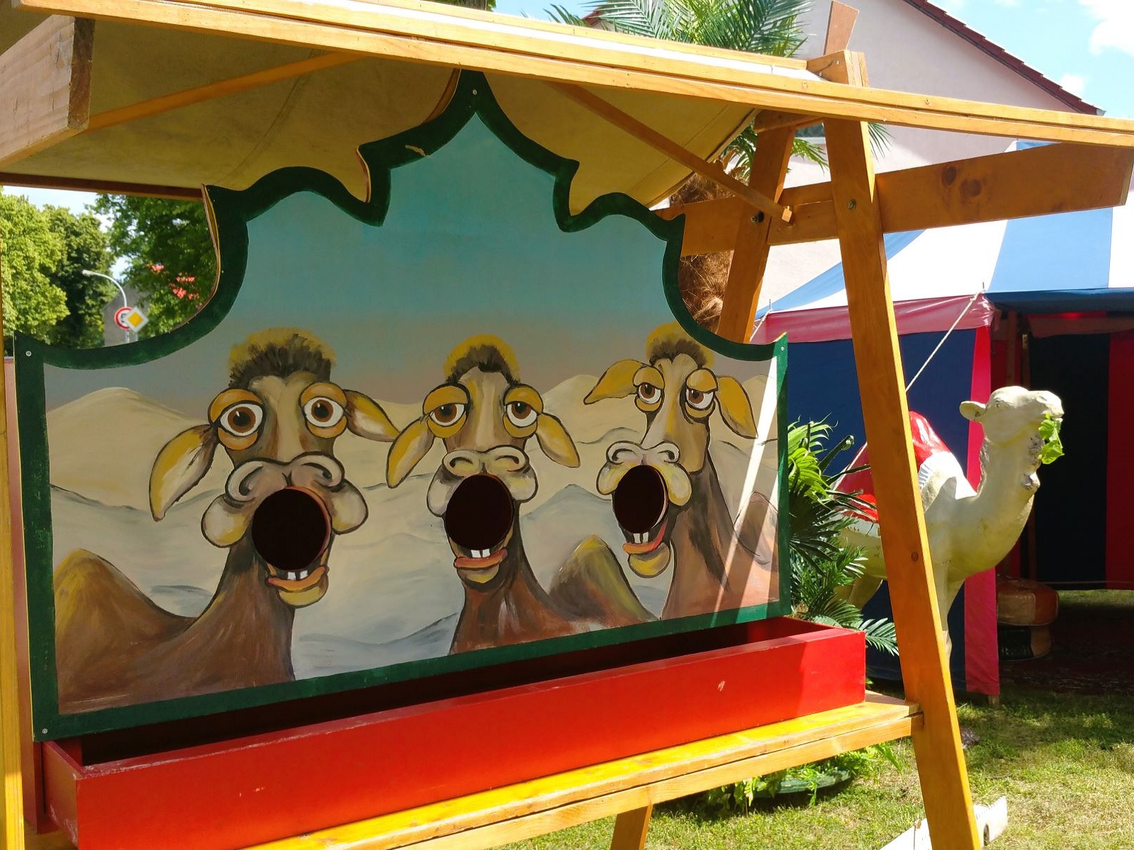 Wurfspiel - Kamelmaul werfen