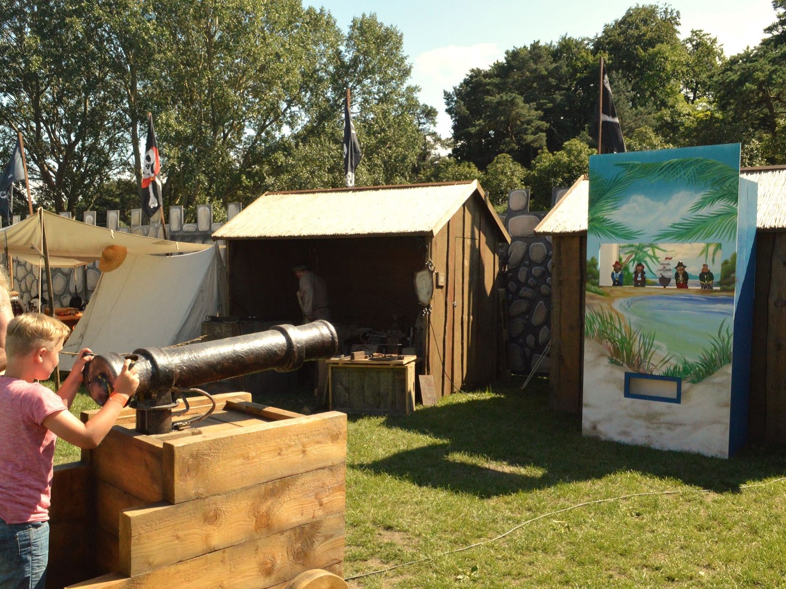 Piraten Kanonen schießen - Druckluftkanone – Bild 5