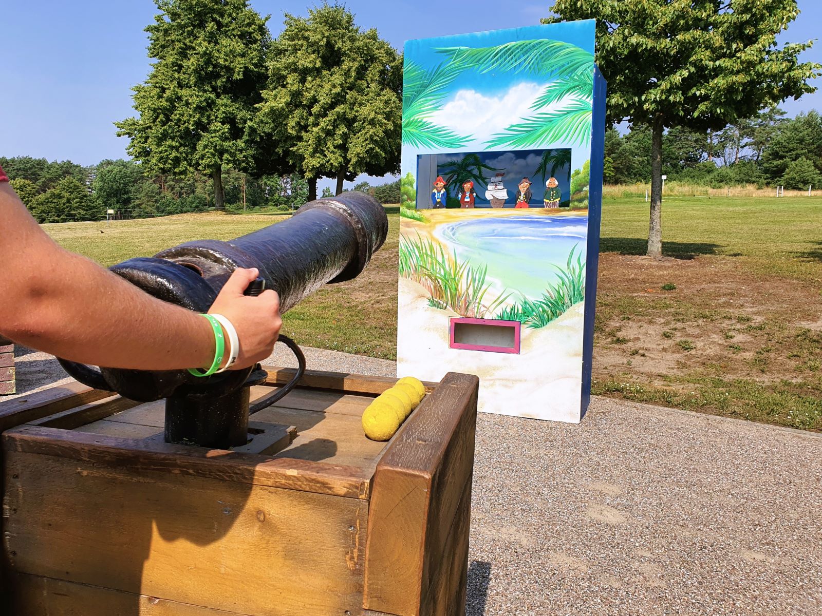 Piraten Kanonen schießen - Druckluftkanone – Bild 6