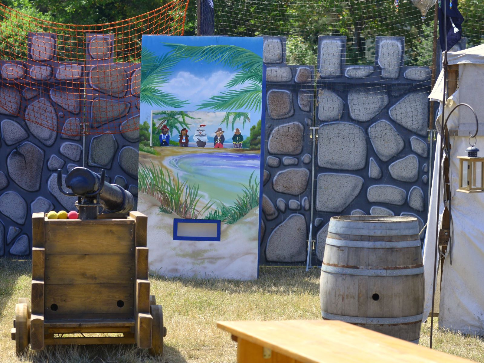 Piraten Kanonen schießen - Druckluftkanone – Bild 4