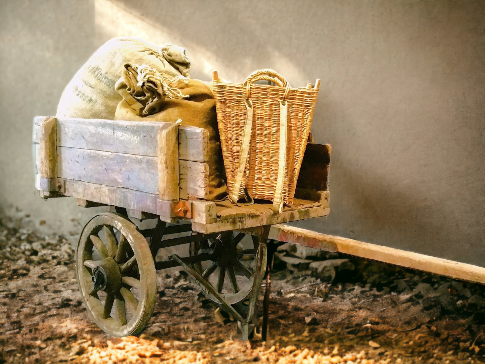 Holz Handkarren ∗ No.3 – Bild 2