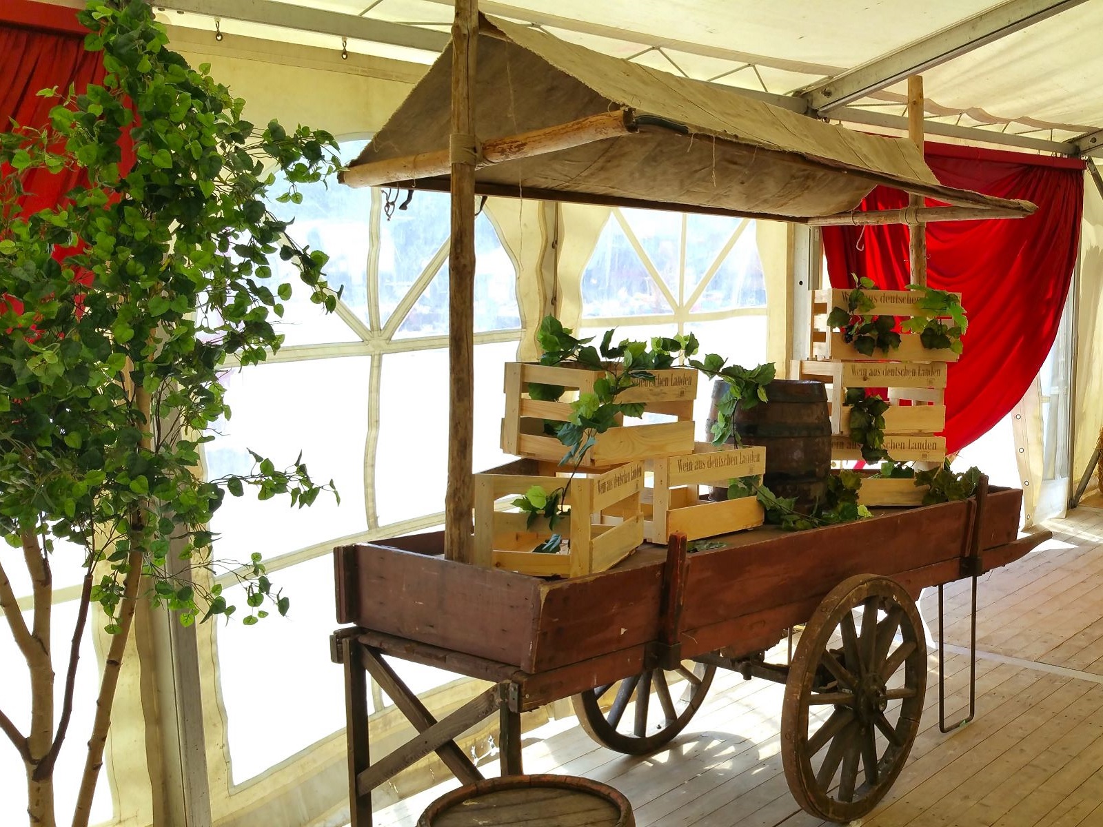 Holz Handkarren - Gemüsekarren ∗ No.1 – Bild 5