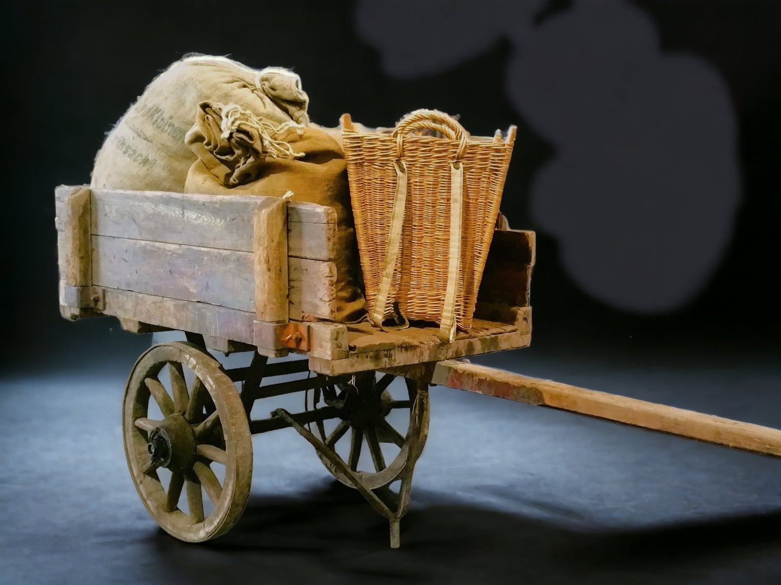 Holz Handkarren ∗ No.3