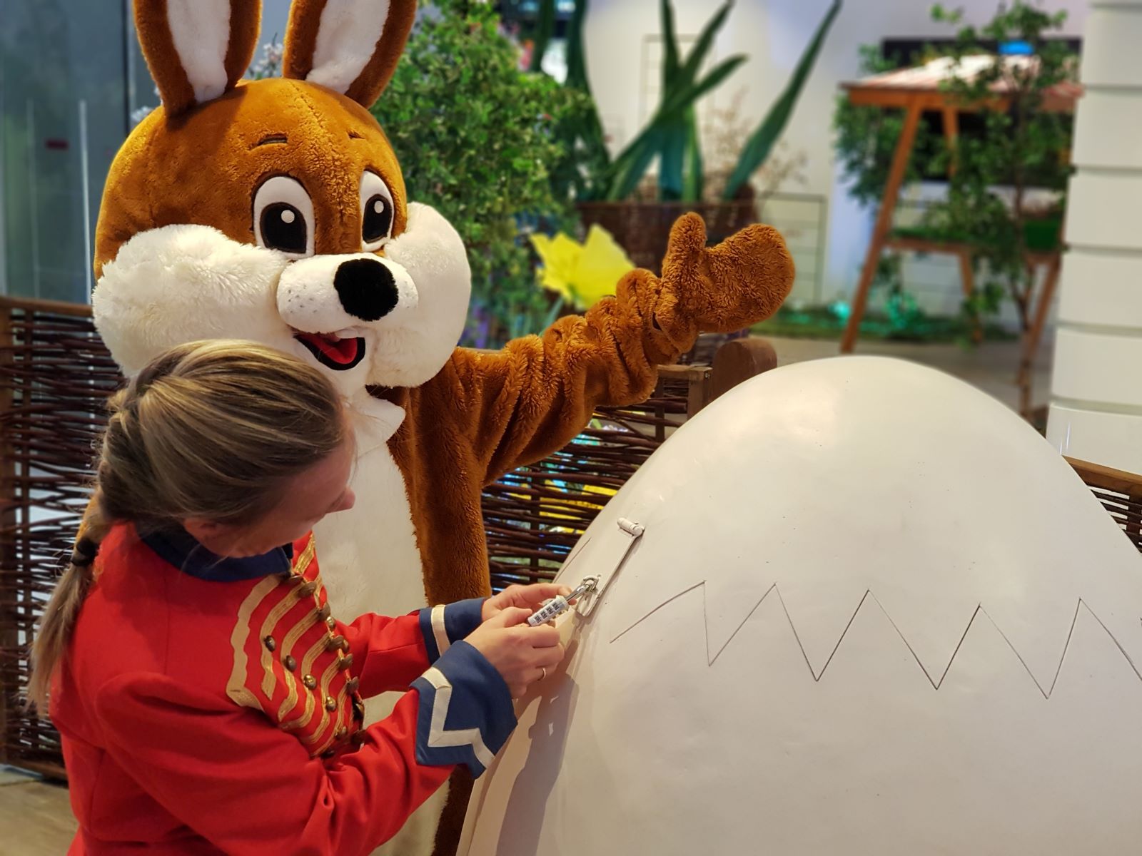 Knack das Osterei - Finde den richtigen Schlüssel