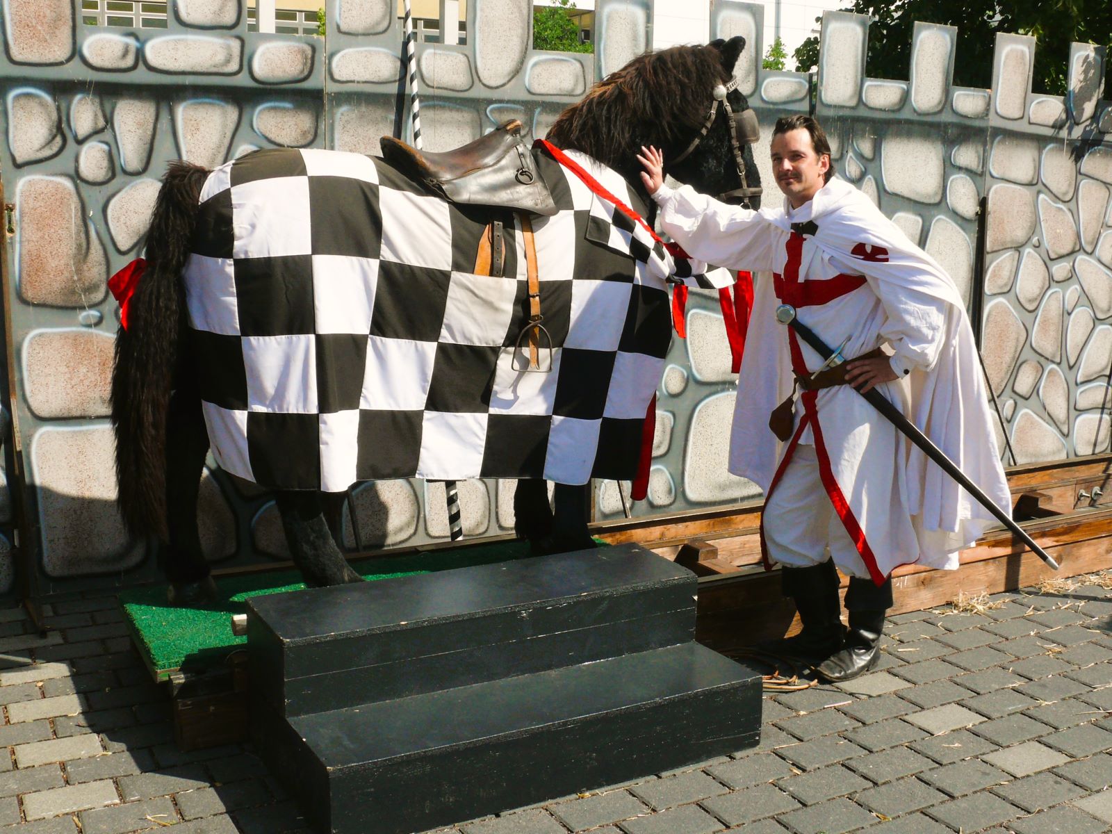 Tjost - Ritter Turnierbahn - Pferdebahn – Bild 2