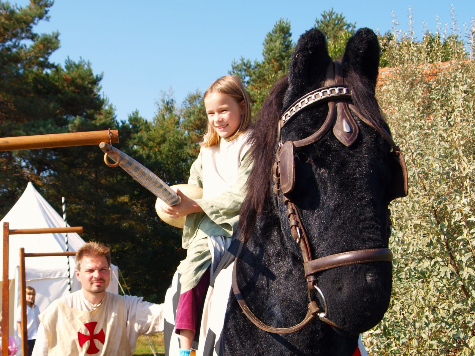 Tjost - Ritter Turnierbahn - Pferdebahn – Bild 6