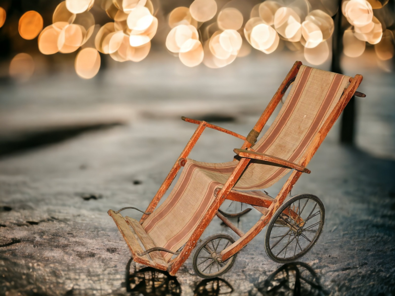 Historischer Rollstuhl ∗ No.2 – Bild 2