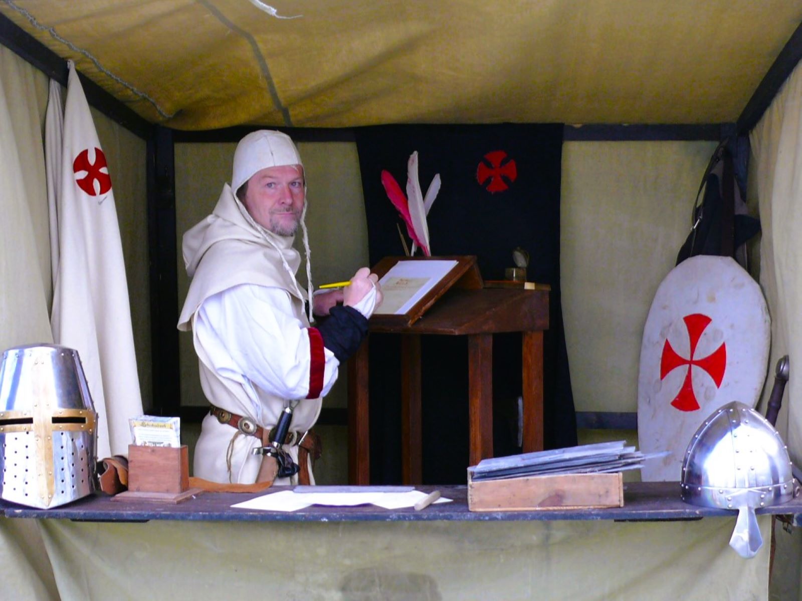 Historisches Handwerk - Schreibstube – Bild 2