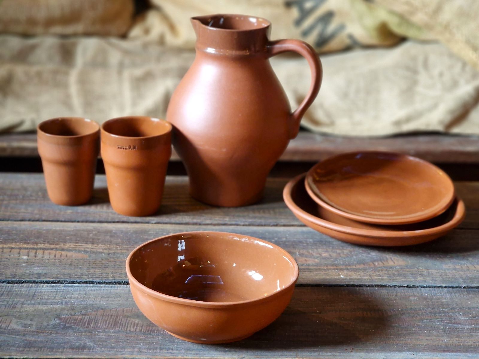 Schüssel Steingut / Ton