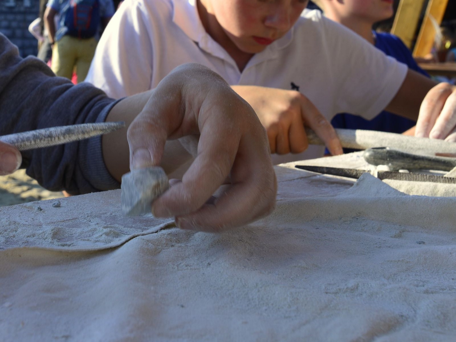 Historisches Handwerk - Speckstein schleifen – Bild 5