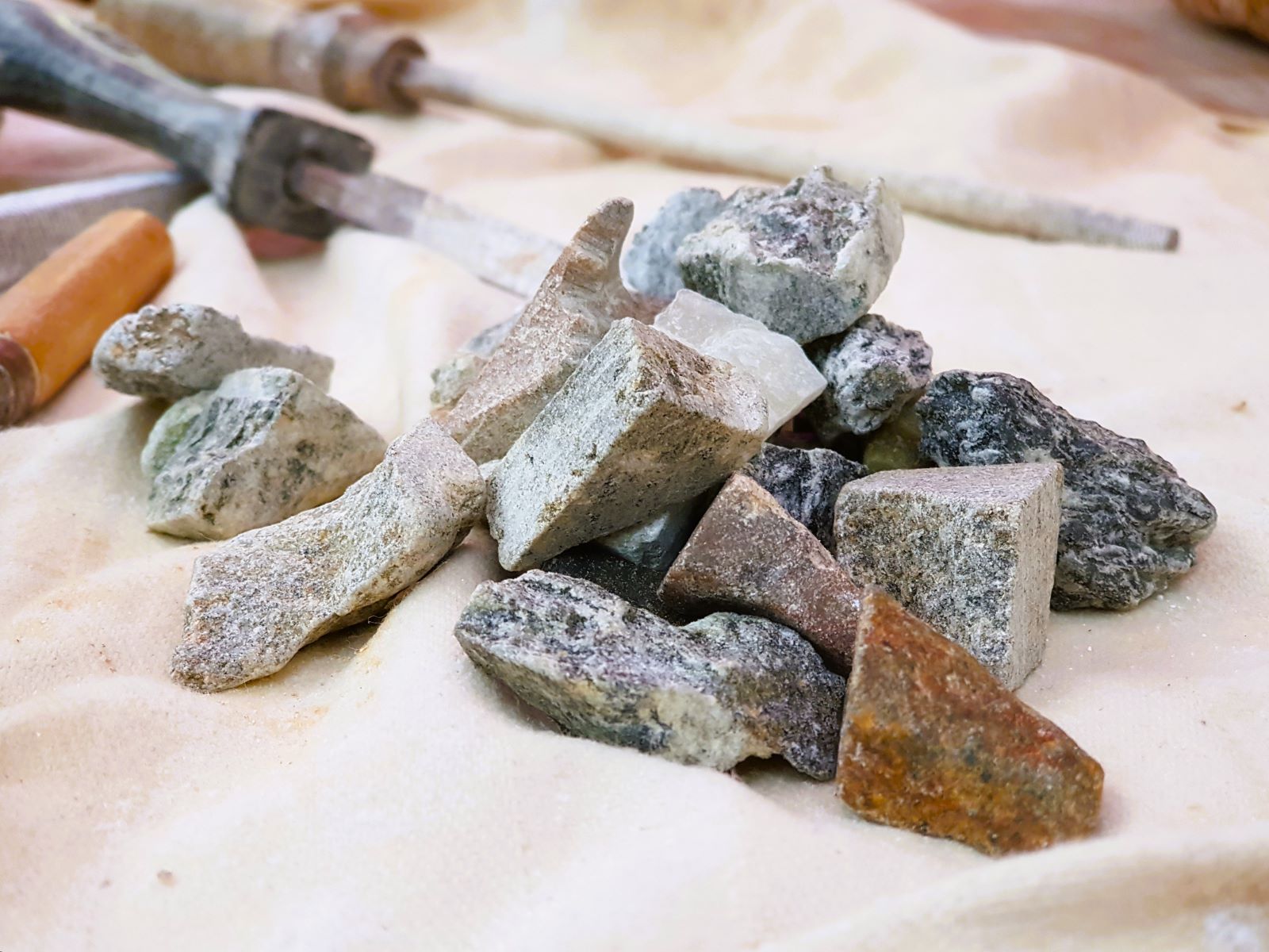 Historisches Handwerk - Speckstein schleifen – Bild 6