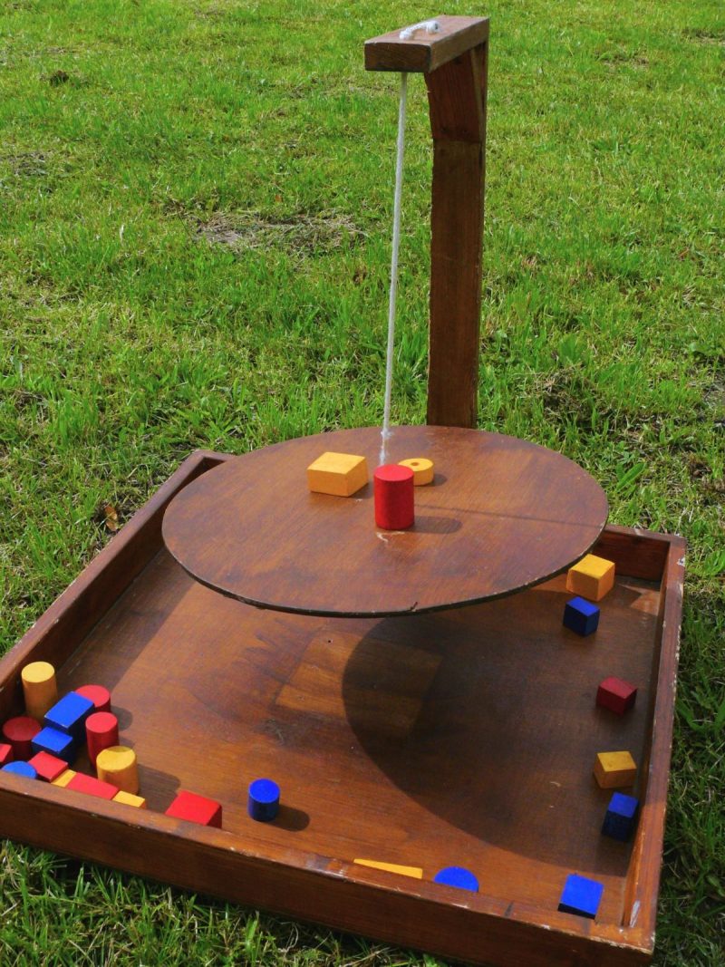 Stapelsteine - Geschicklichkeits- Holzspiel – Bild 2
