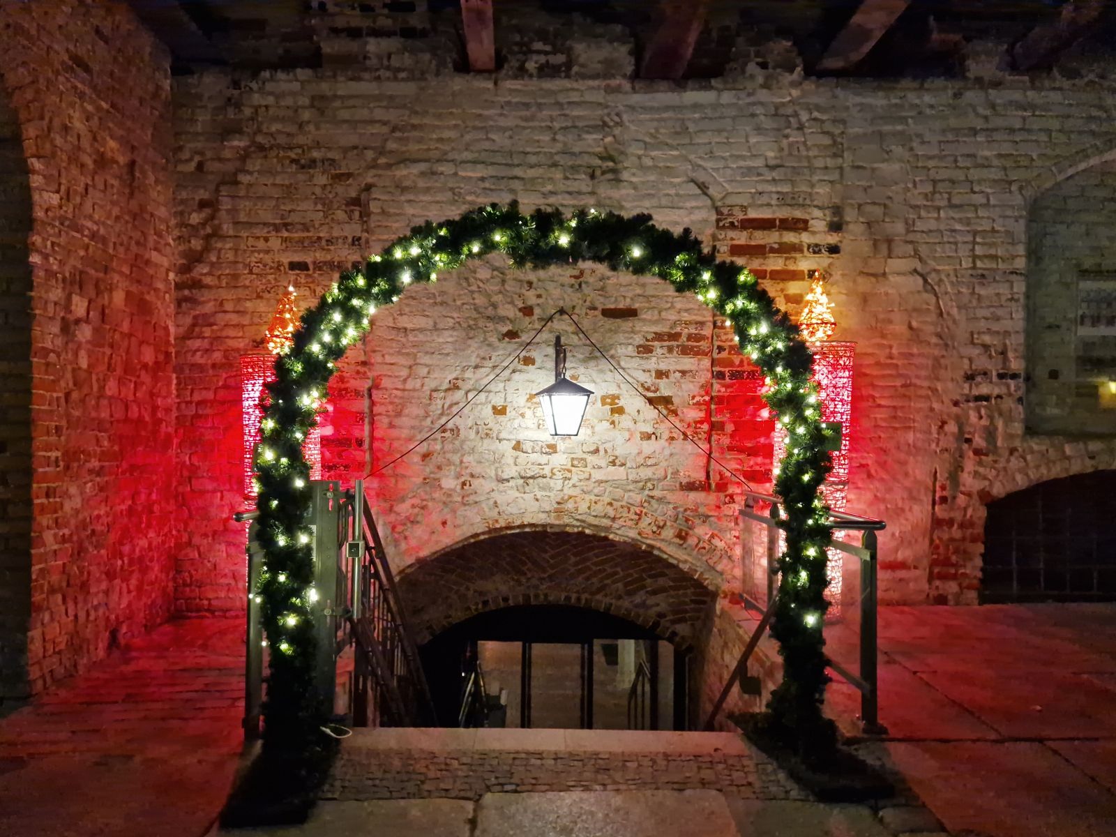 Weihnachtstorbogen mieten