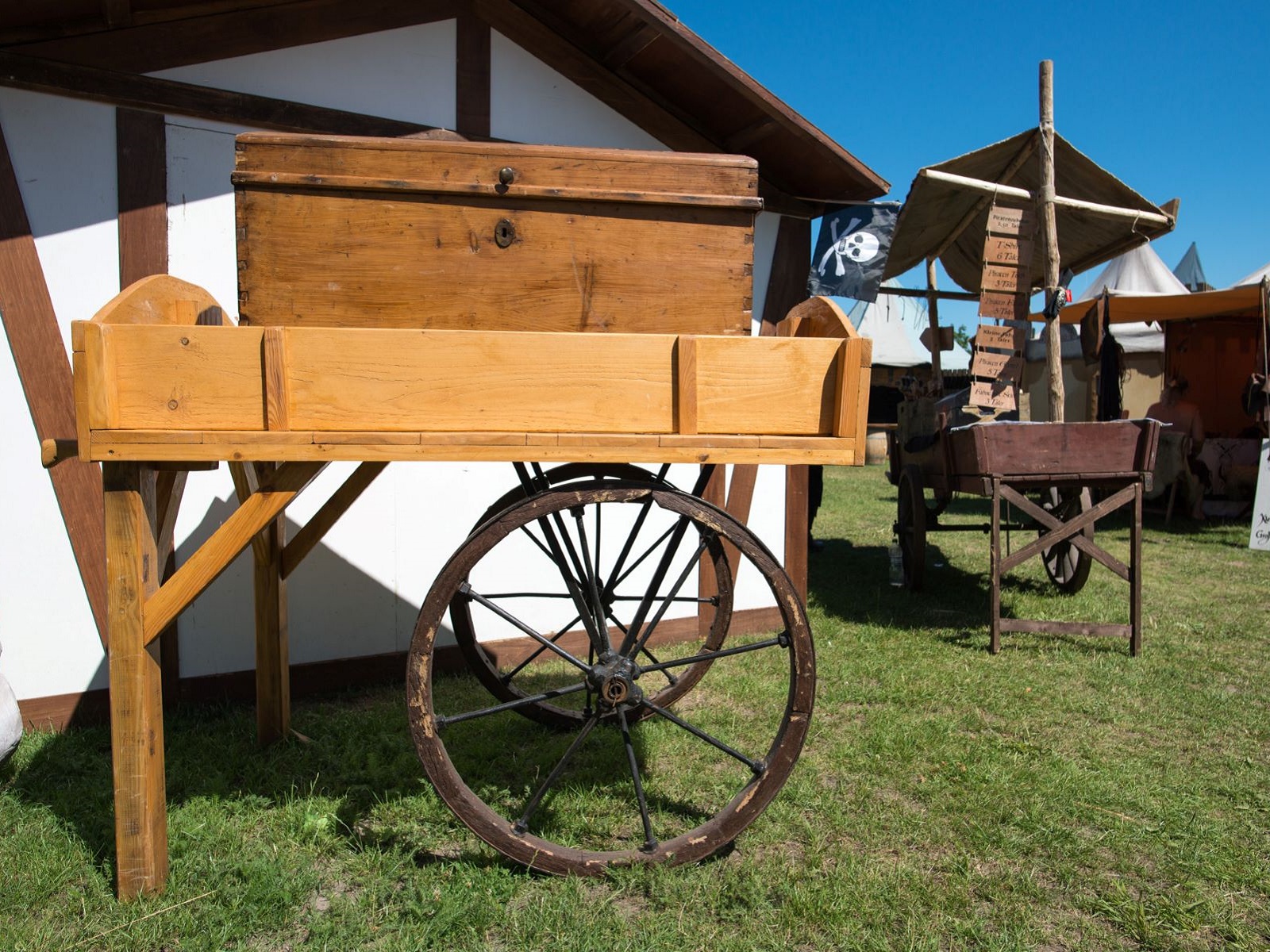 Holz Handkarren ∗ No.5 – Bild 4