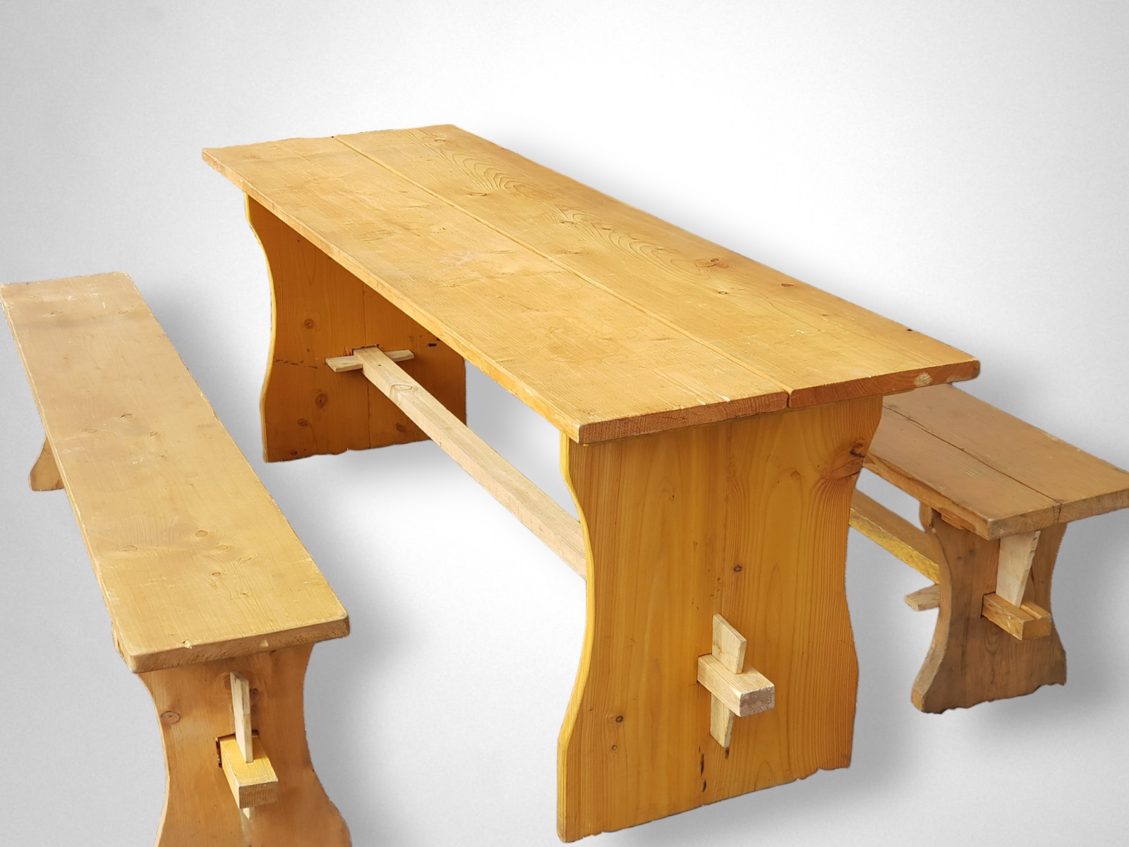 Tischset - Rustikales Vollholz Tischset ∗ No.7