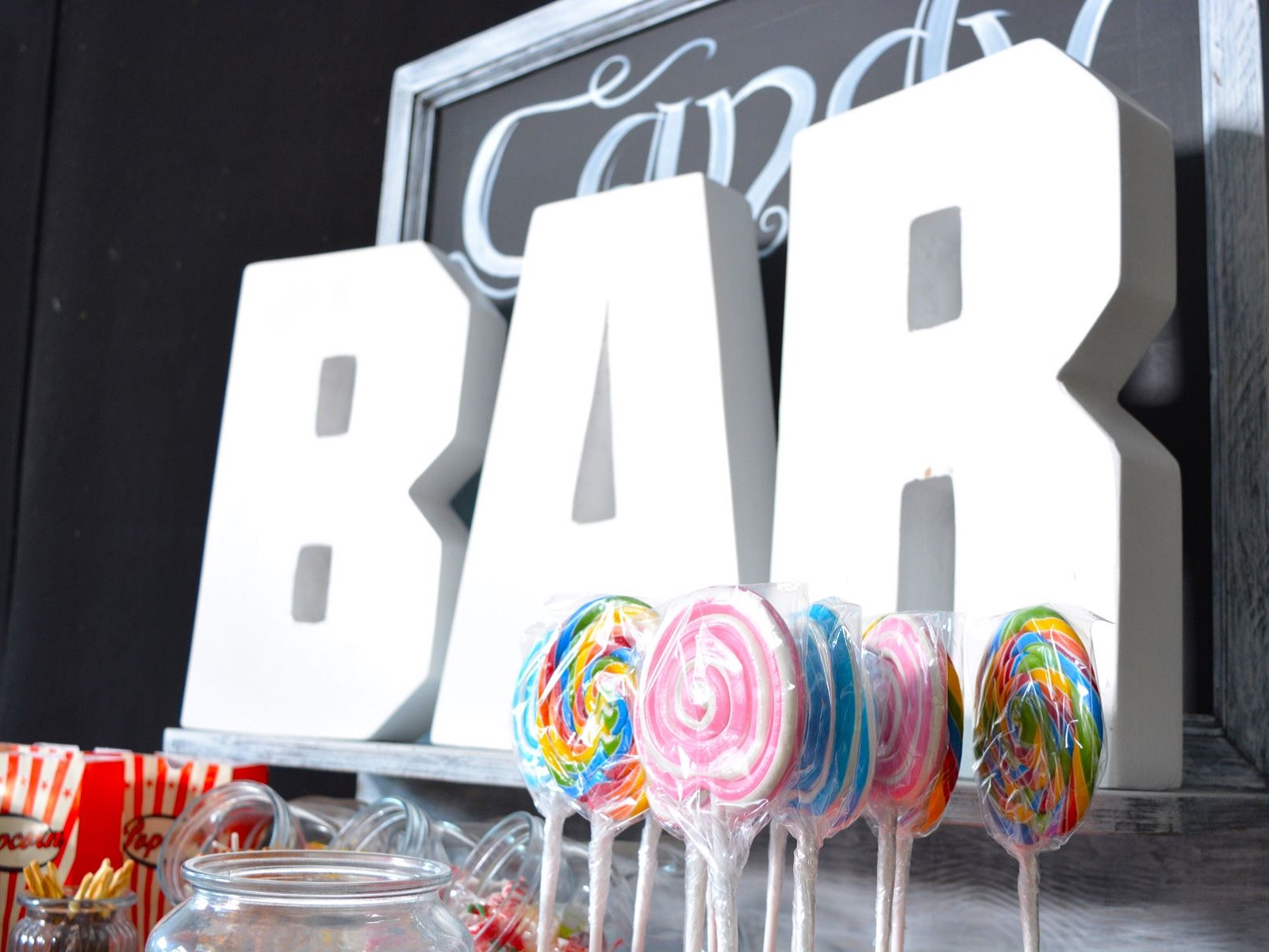 Hochzeits- Candy Bar