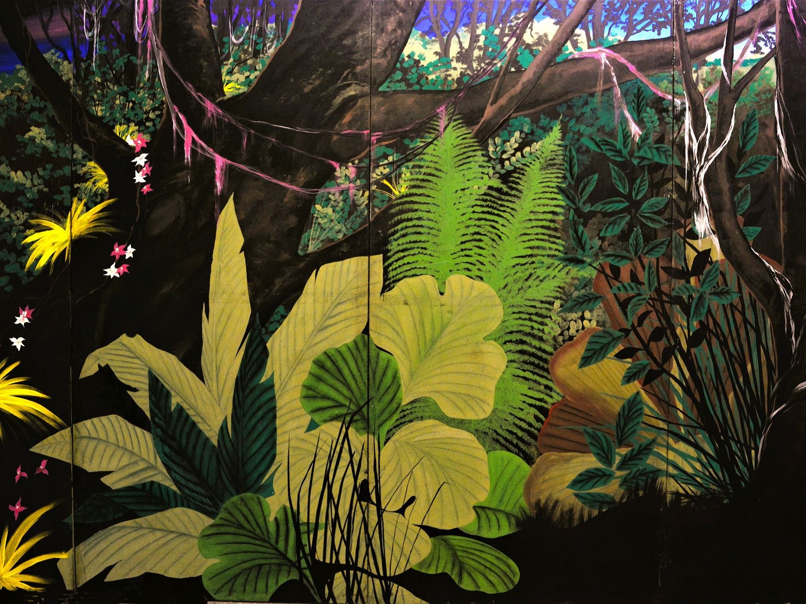 Bühnenbild Dschungel ∗ No.1