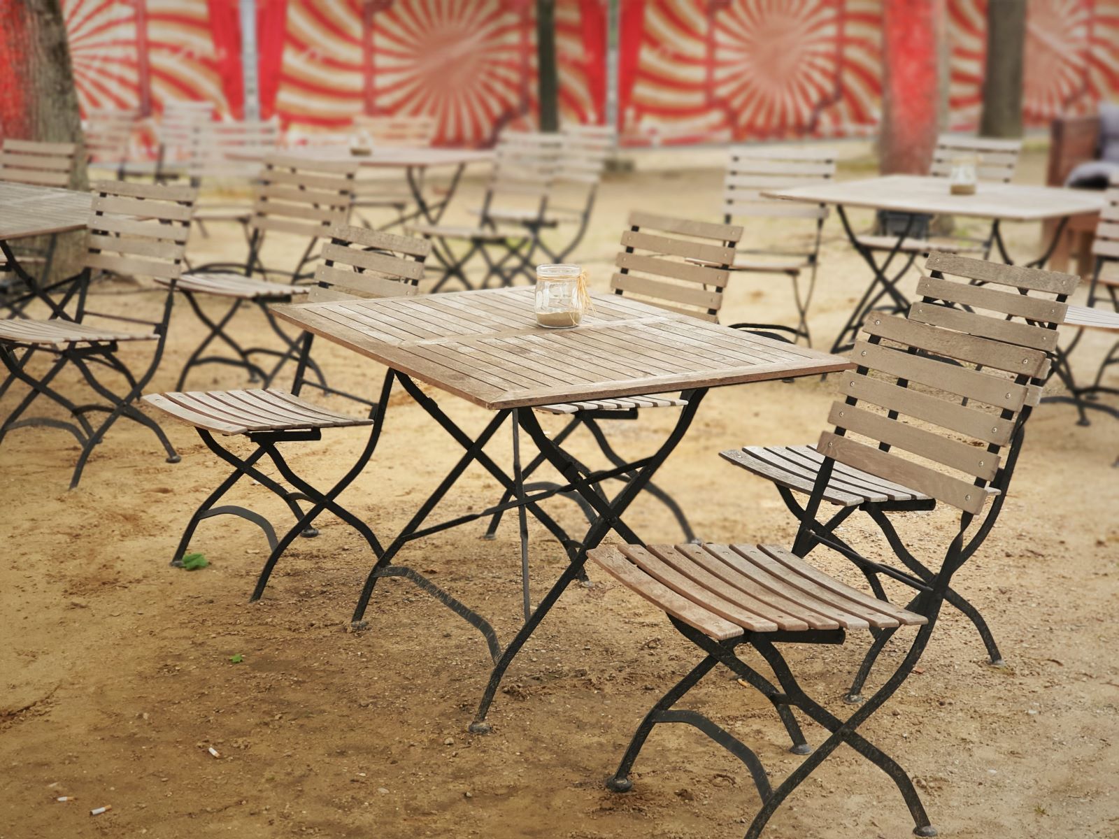 Klapptisch - Gartentisch ∗ No.7 – Bild 2