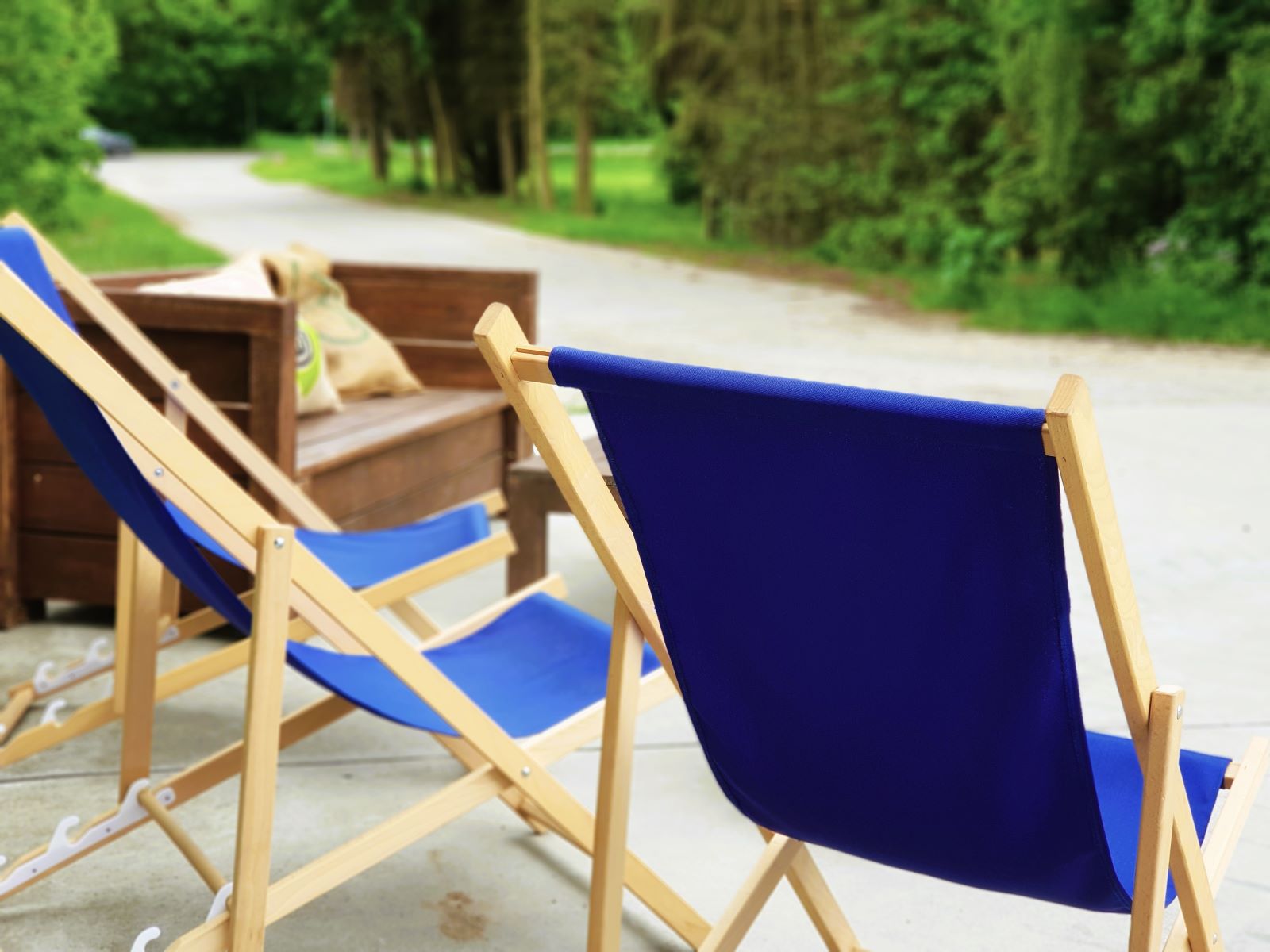 Liegestuhl - blau ∗ No.1 – Bild 2