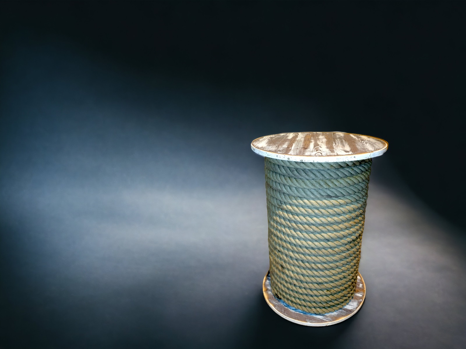 Seilrolle - Maritimer Lounge Tisch ∗ No.2