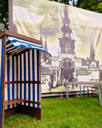 Historischer Strandkorb