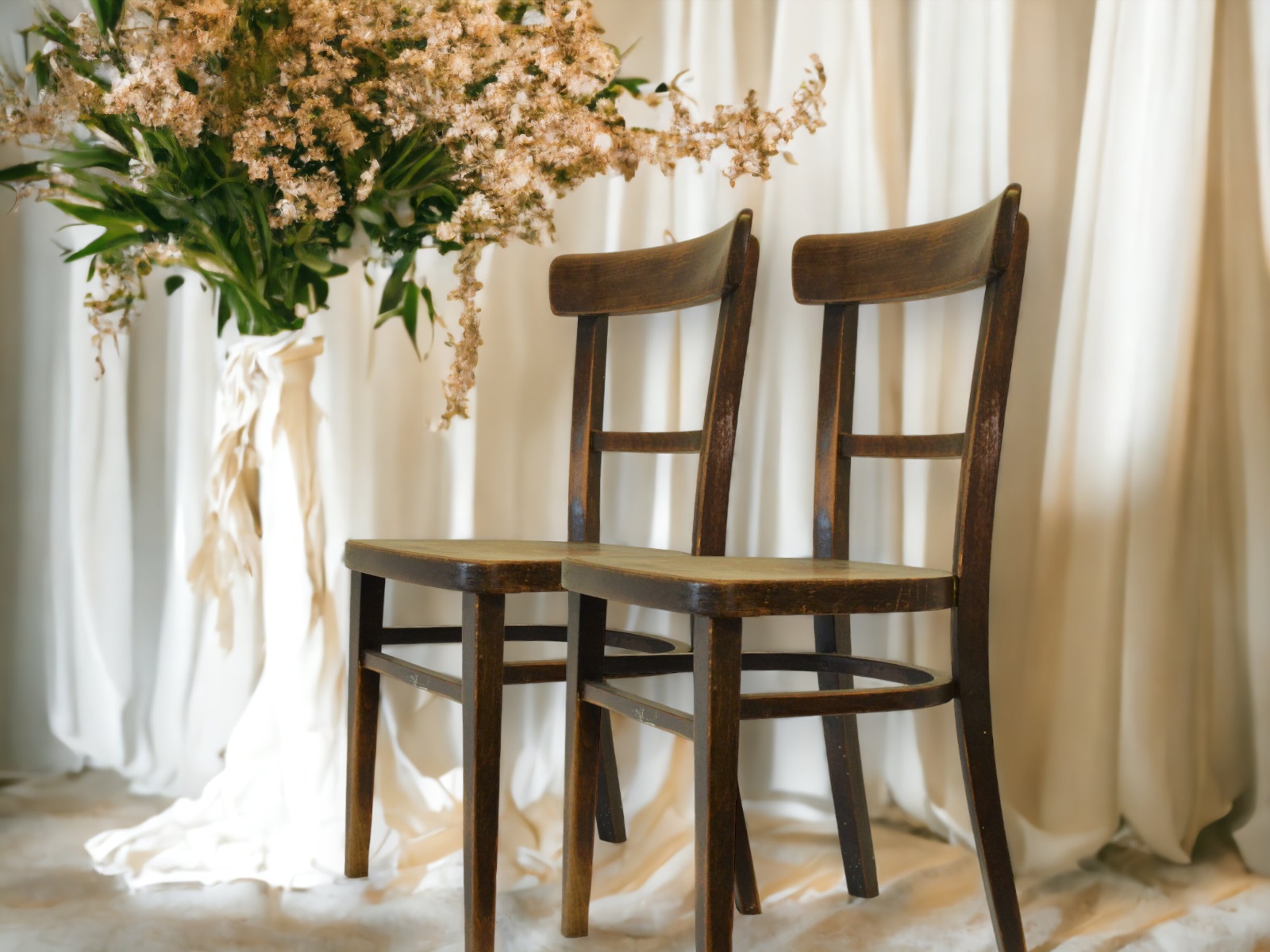 Alt Berliner Kneipen Stuhl – Bild 3