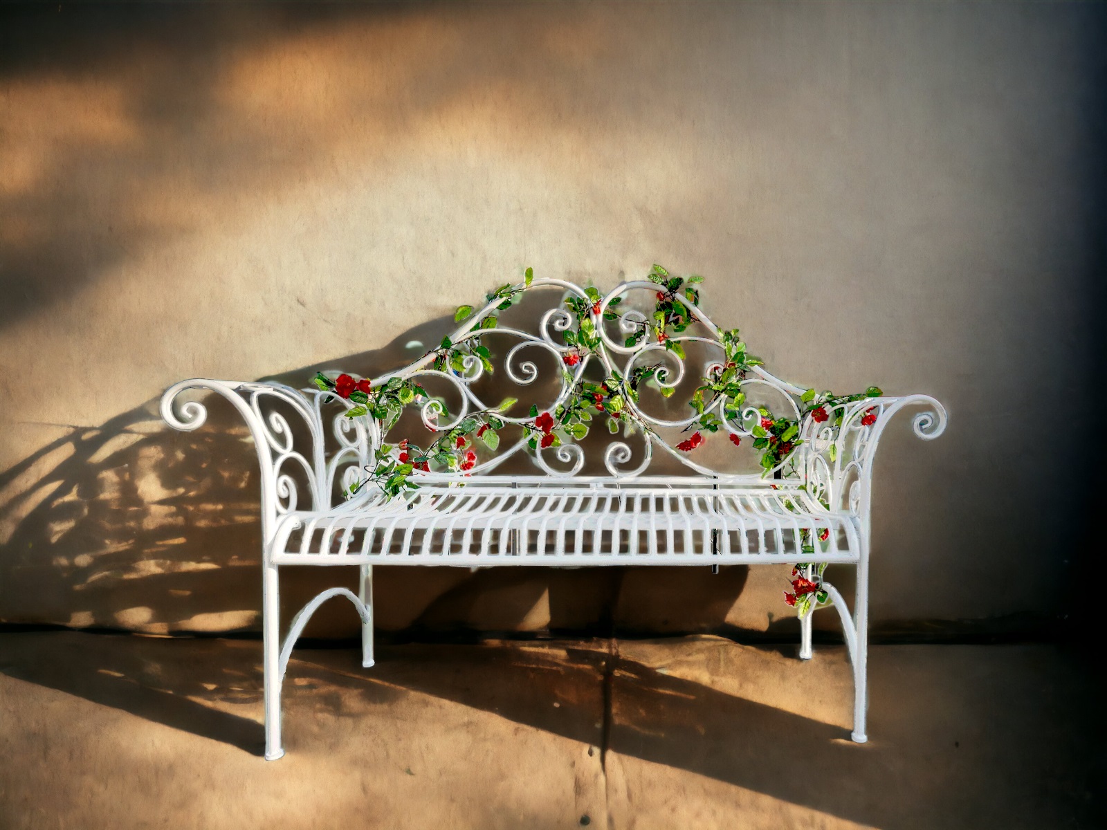 Bank - Gartenbank weiß ∗ No.4