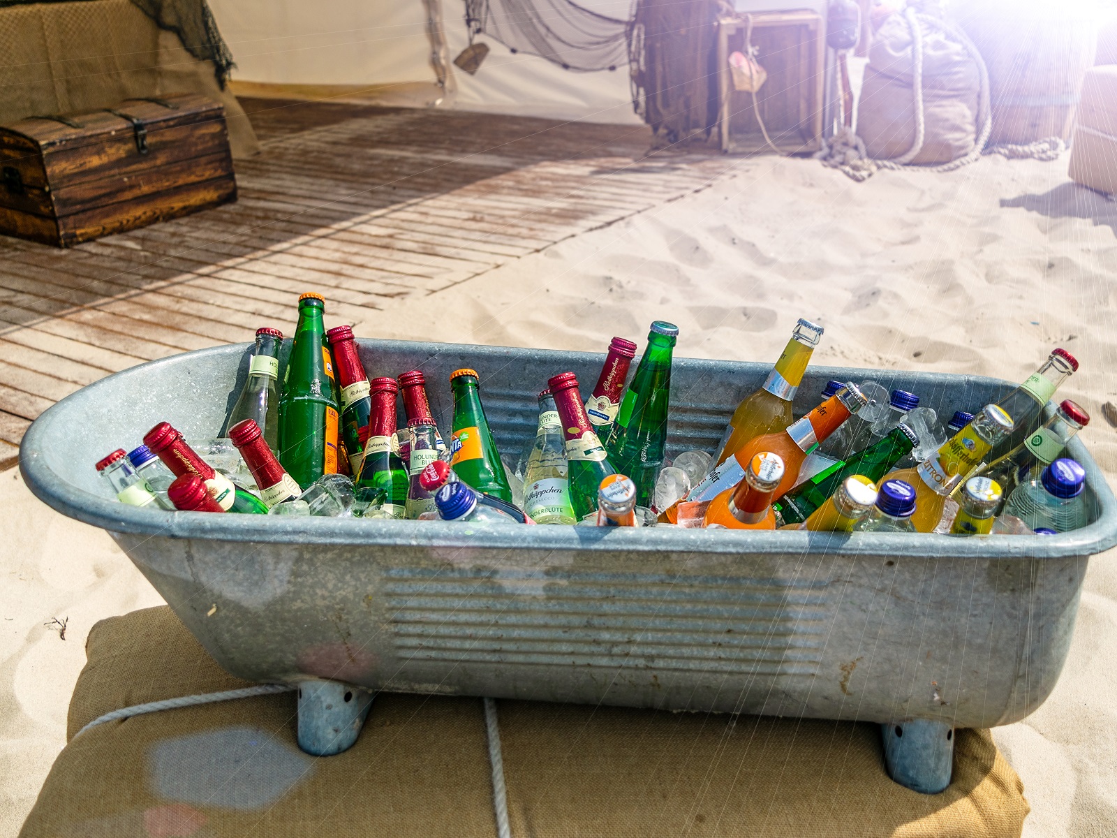 Getränke Blechwanne – Bild 3