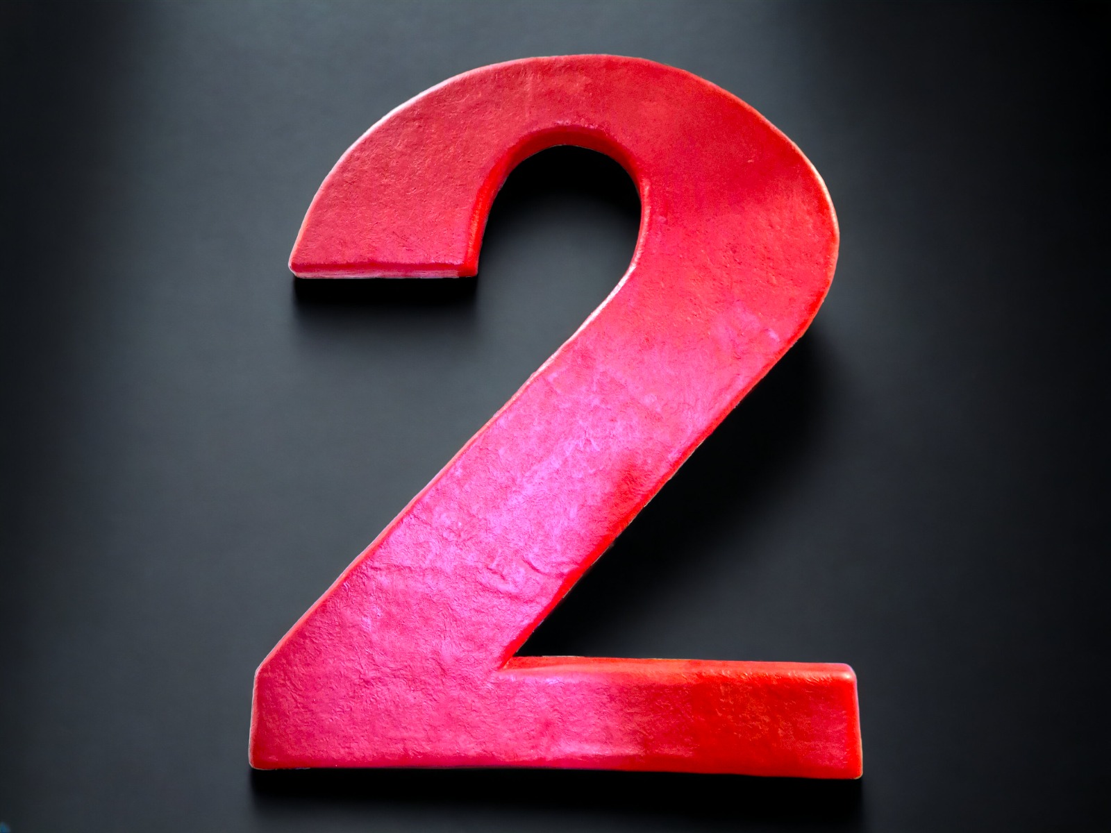 XXL Jubiläum Zahl - 2