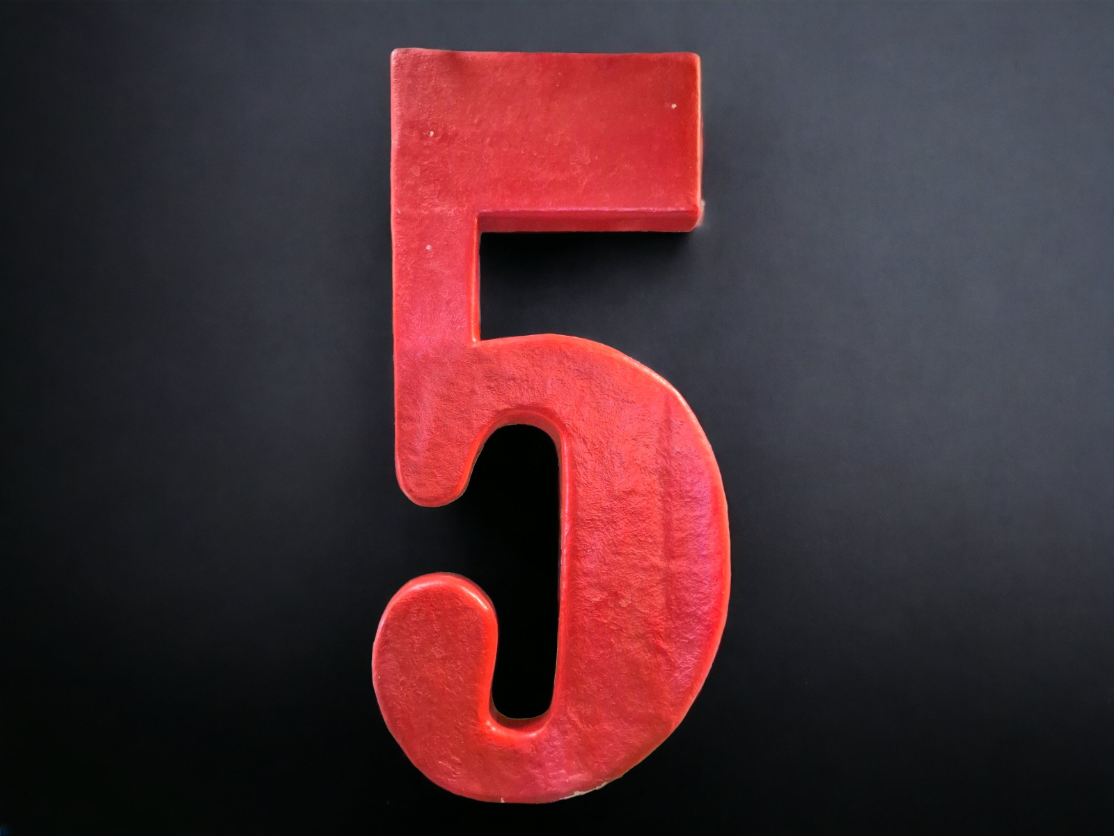 XXL Jubiläum Zahl - 5