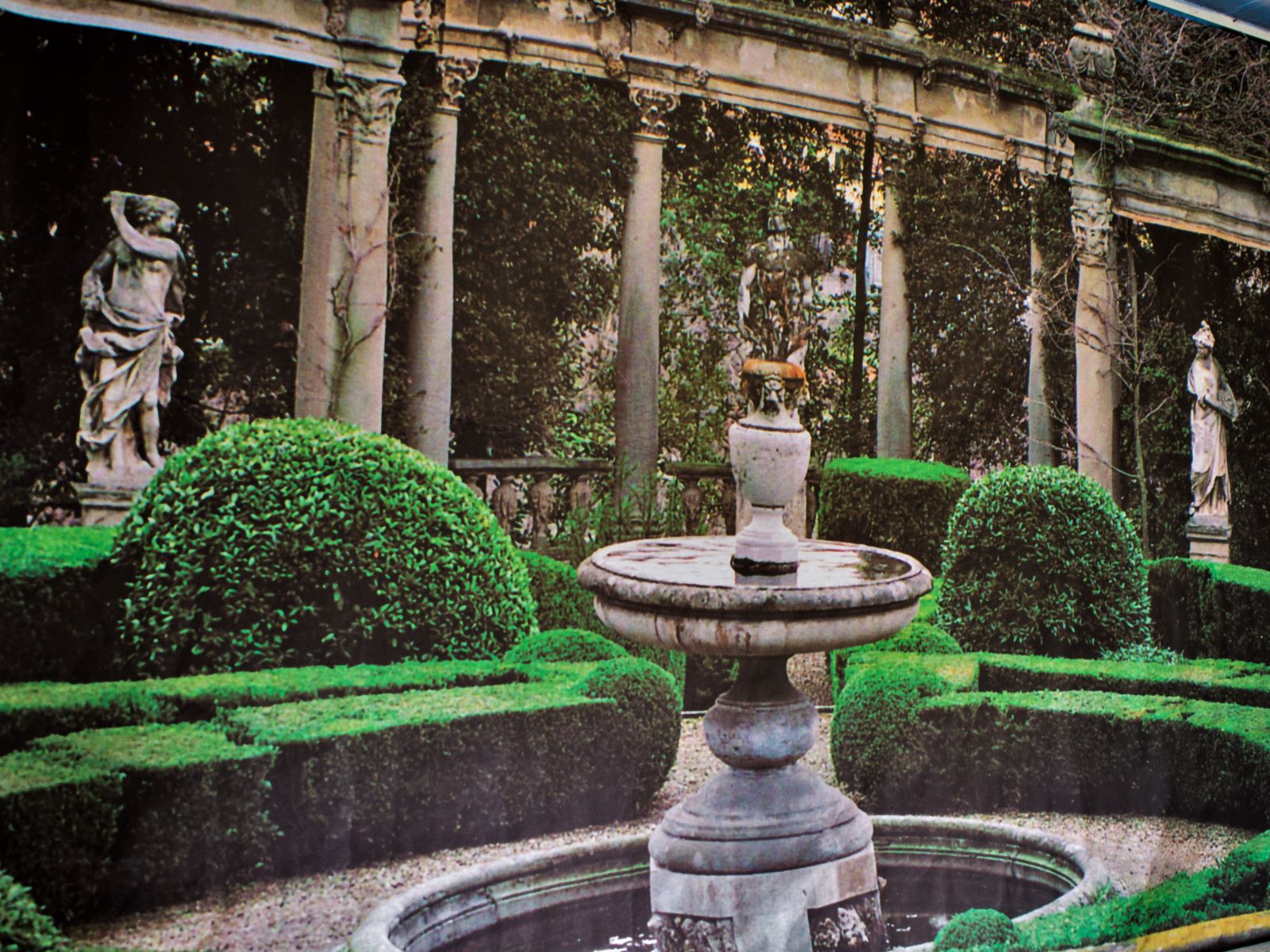 Bühnenbild Barock Schlossgarten ∗ No.2