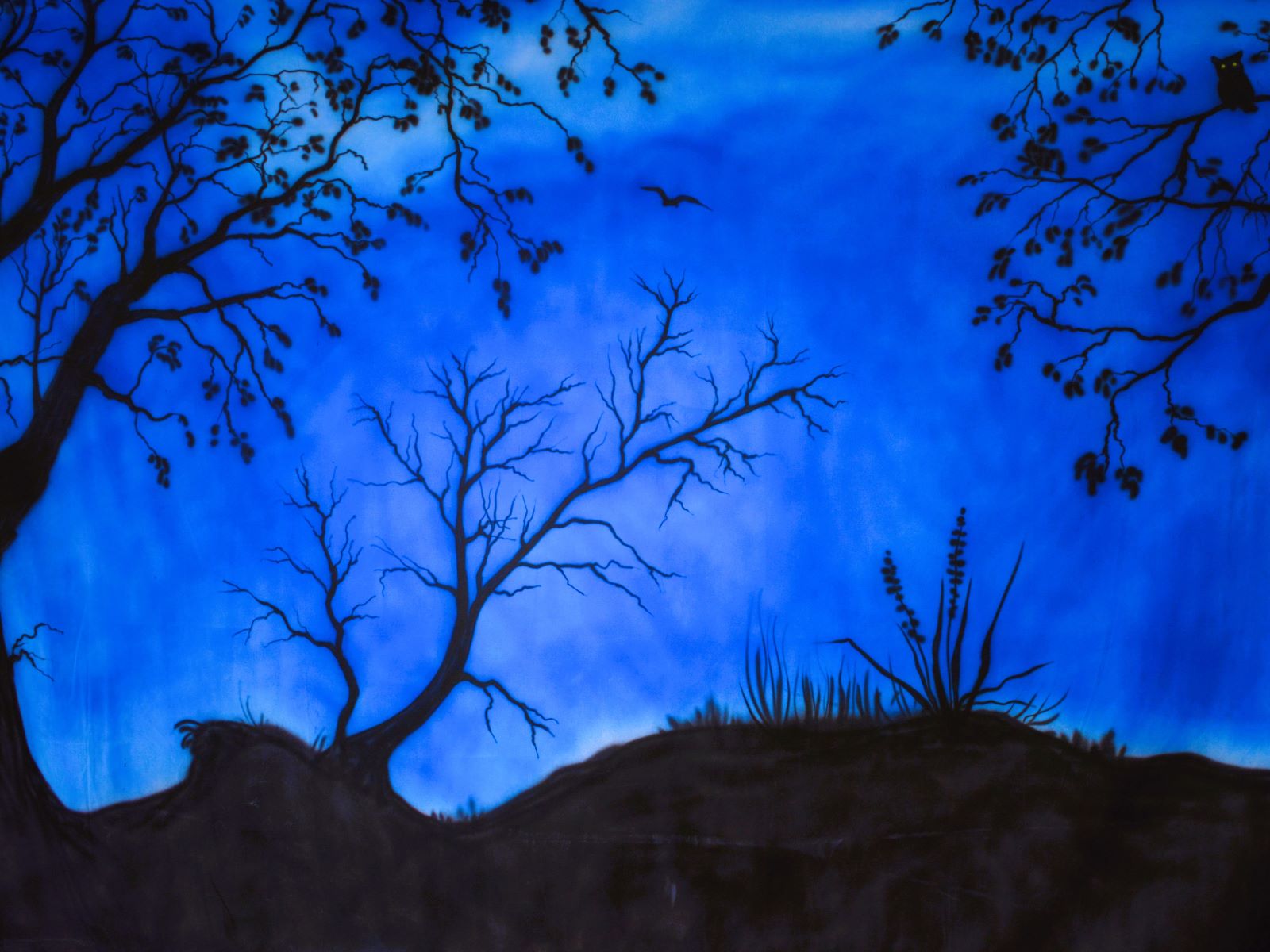 Halloween Gruselwald - Bühnenbild ∗ No.8