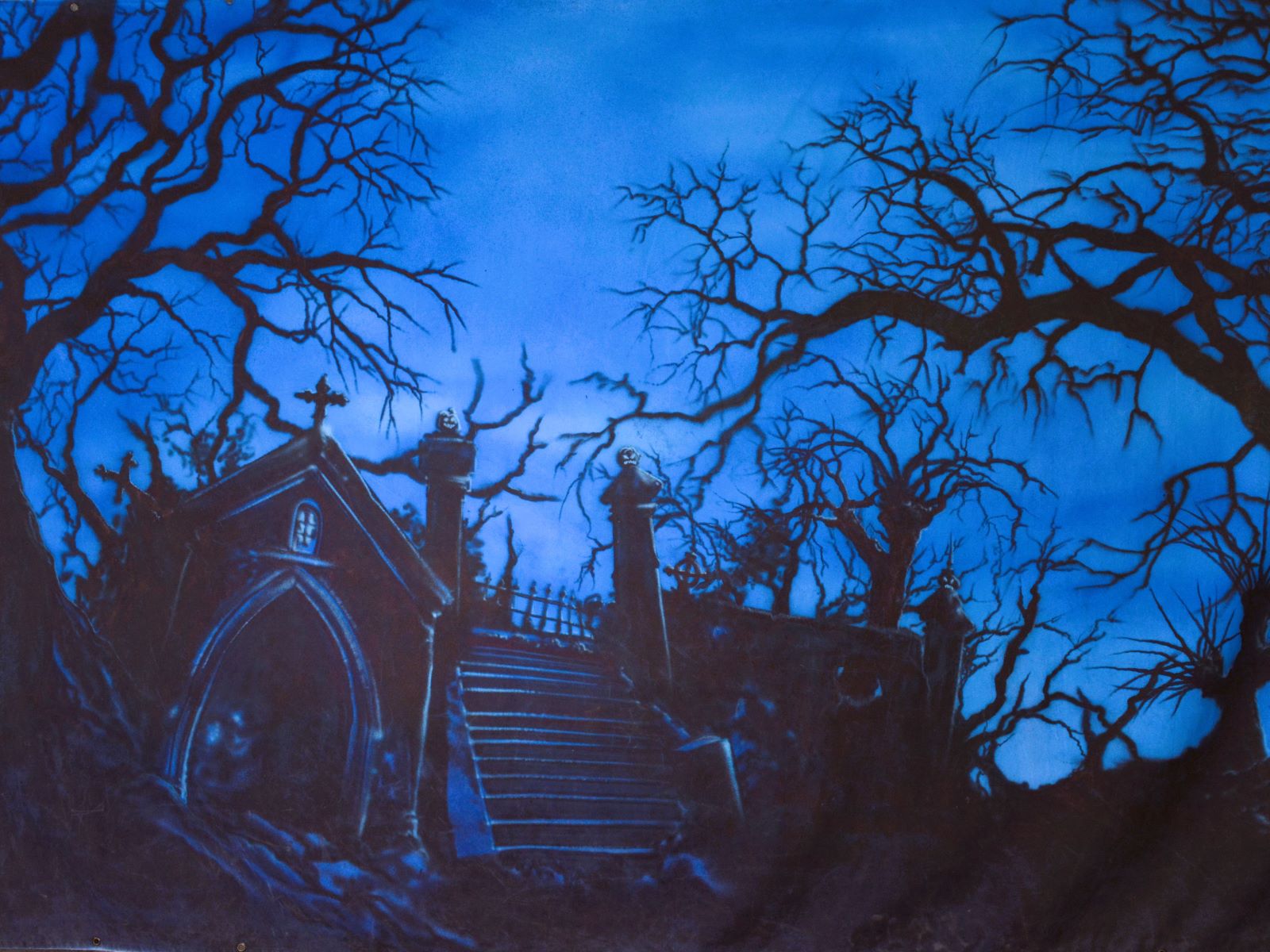 Halloween Gruselwald - Bühnenbild ∗ No.1