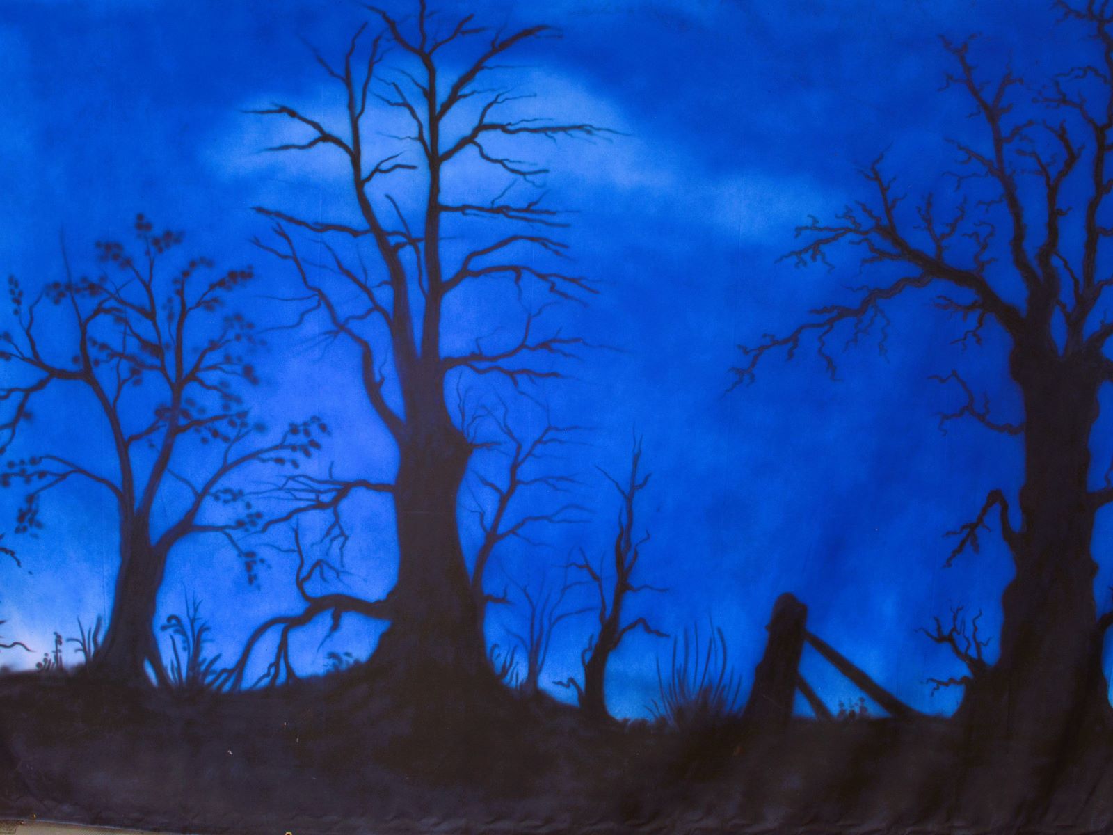 Halloween Gruselwald - Bühnenbild ∗ No.3