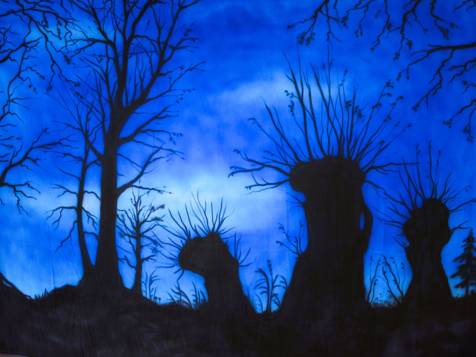 Halloween Gruselwald - Bühnenbild ∗ No.5