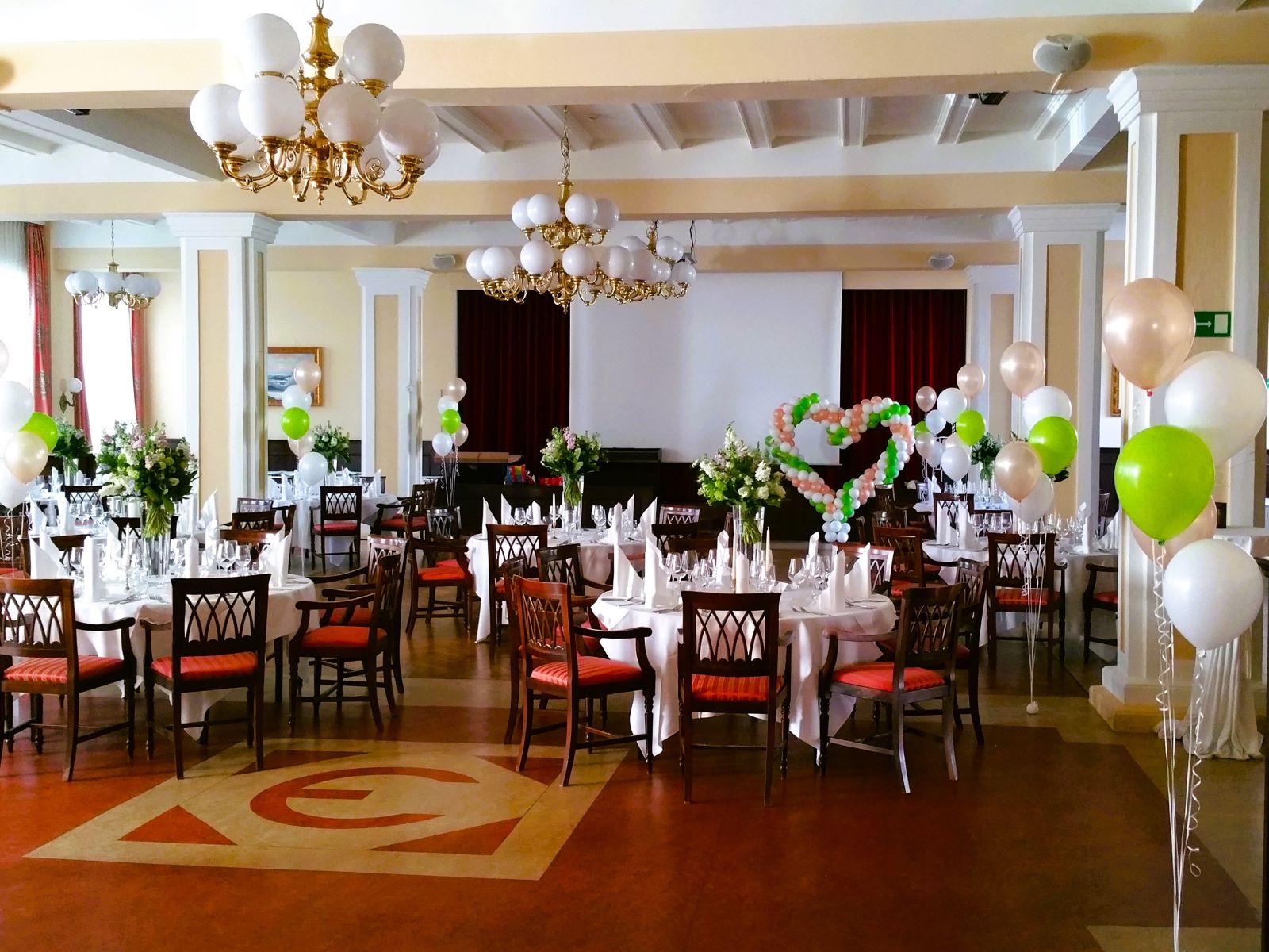 Hochzeits- Ballon Dekoration