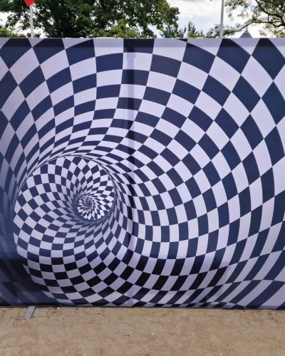 Illusionsbild op art