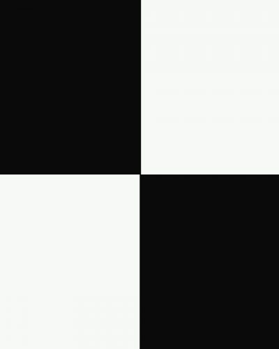 Schwarz / Weiß - Bühnenbild Karo ∗ No.4