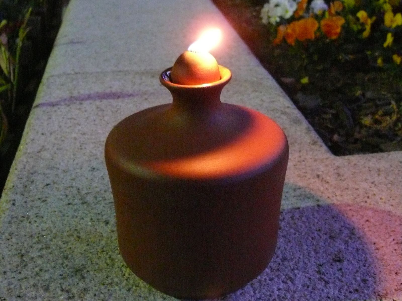 Öllampe - Terracotta ∗ No.16 – Bild 2