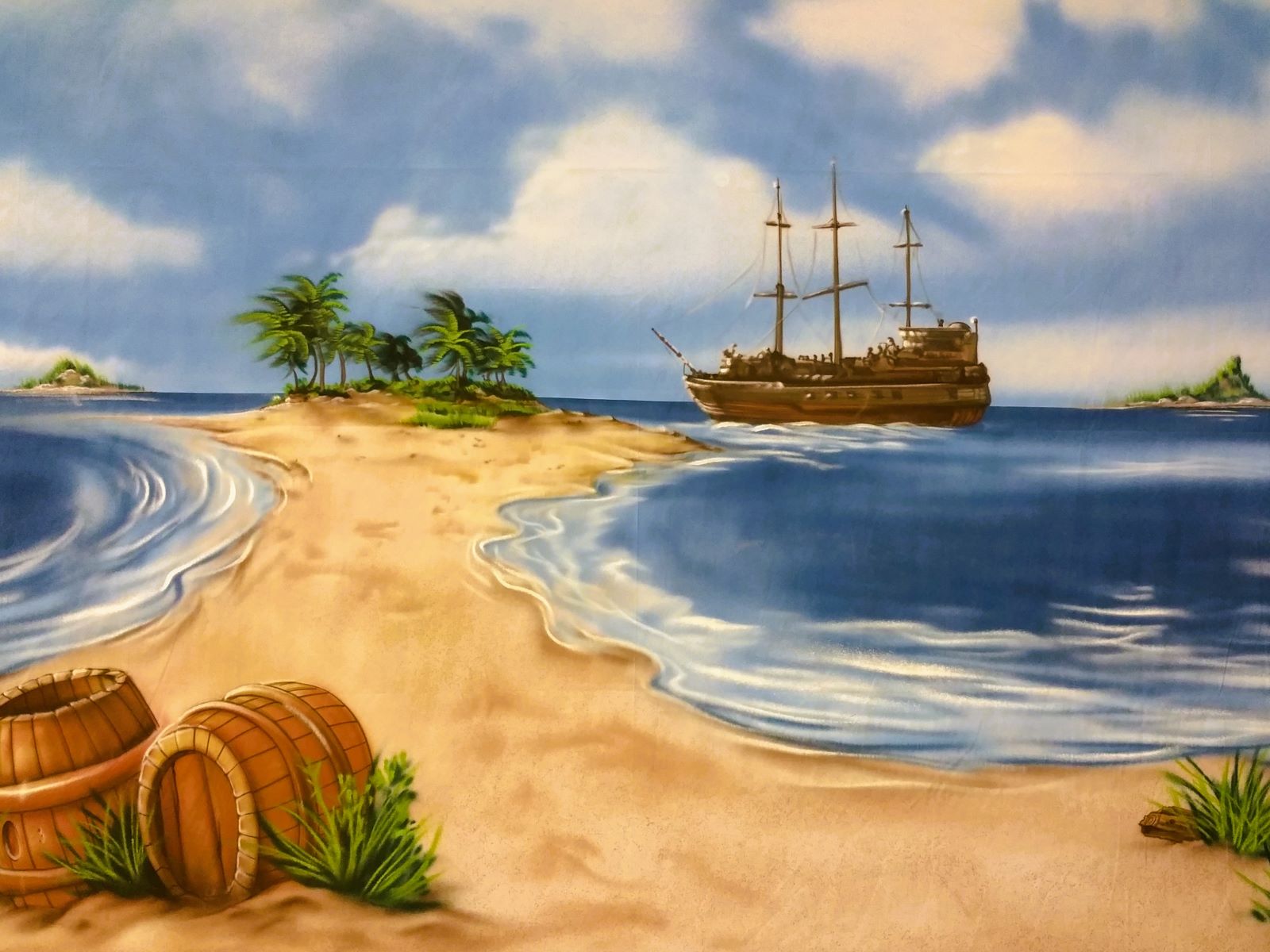 Strand - Piraten Bühnenbild ∗ No.4