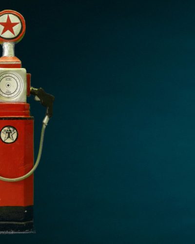 Vintage Tankstelle - Zapfsäule