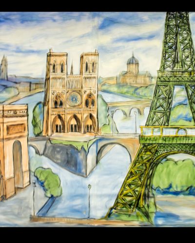 Wahrzeichen Paris - Bühnenbild ∗ No.4
