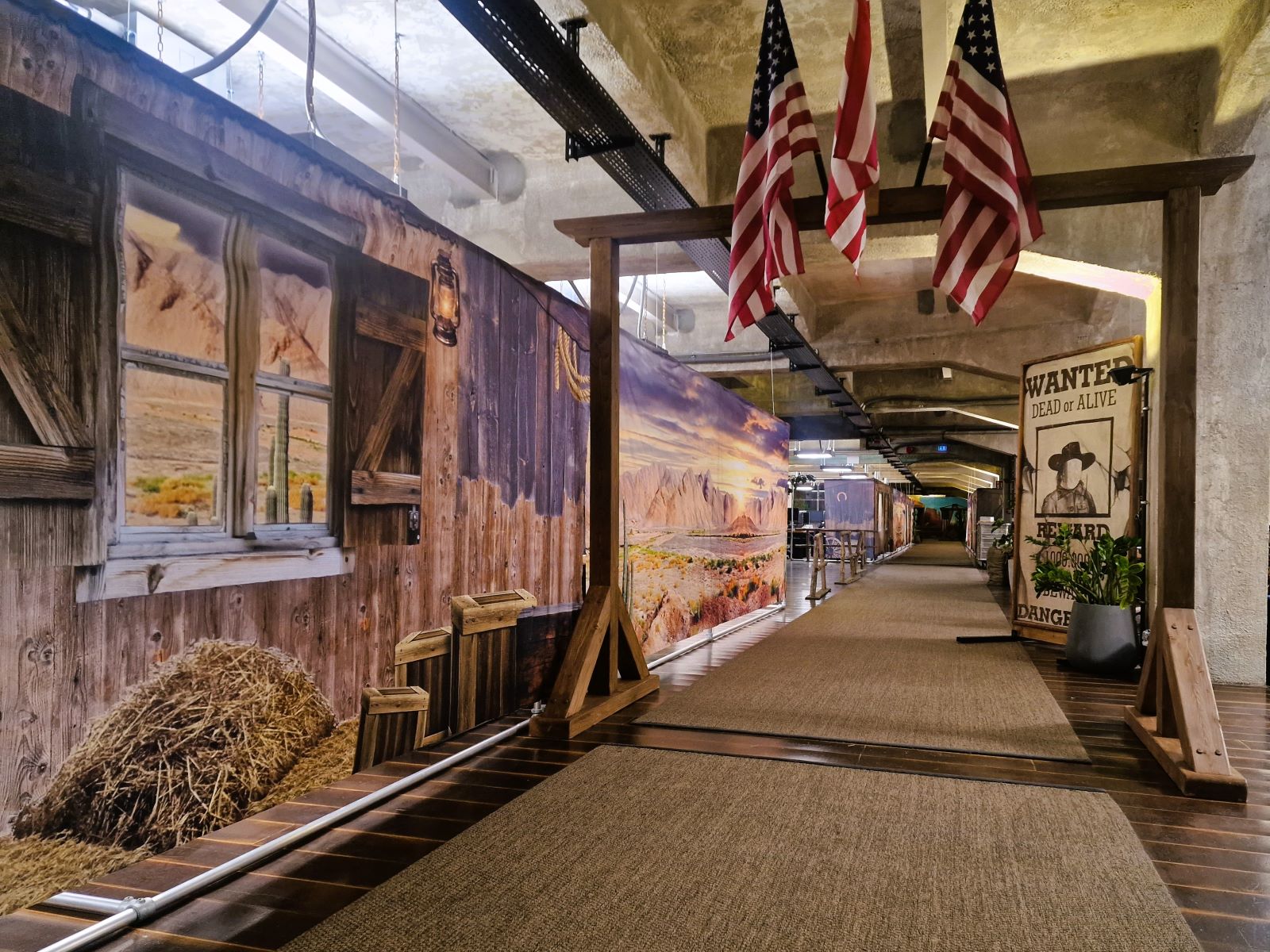 Wilder Westen - Scheunenwand Bühnenbild ∗ No.5 – Bild 2