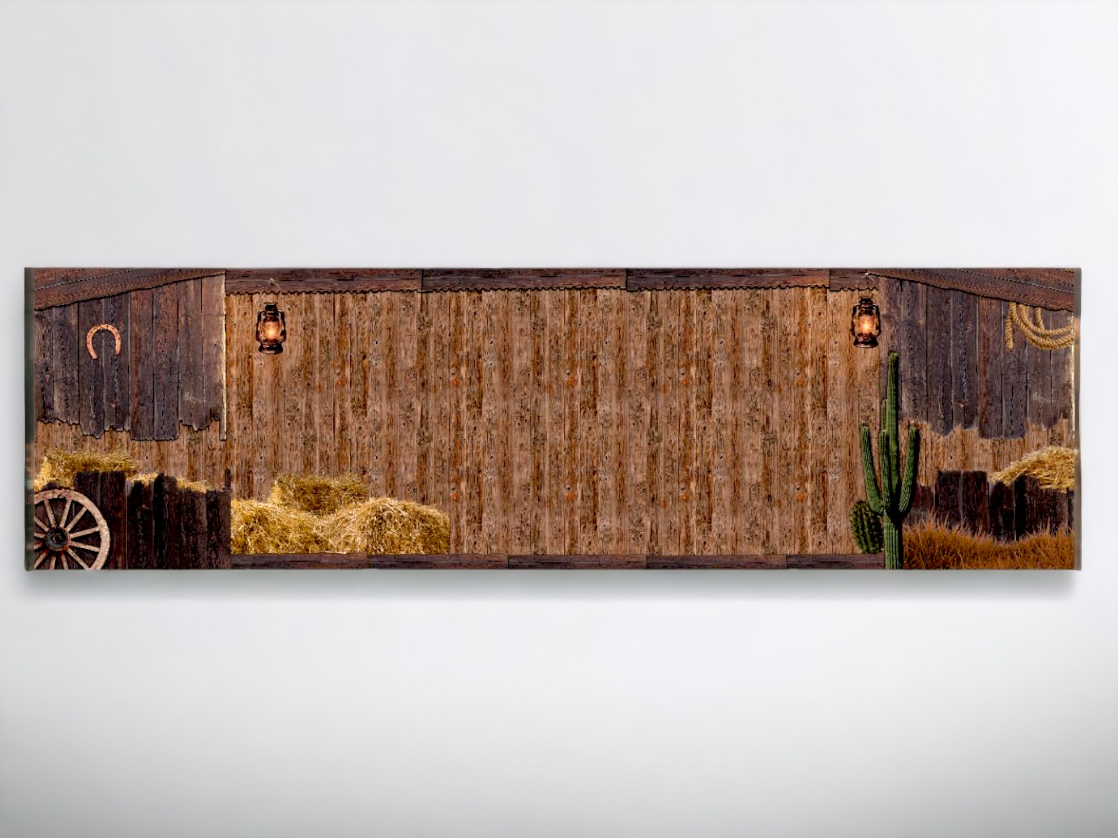 Wilder Westen - Scheunenwand Bühnenbild ∗ No.4